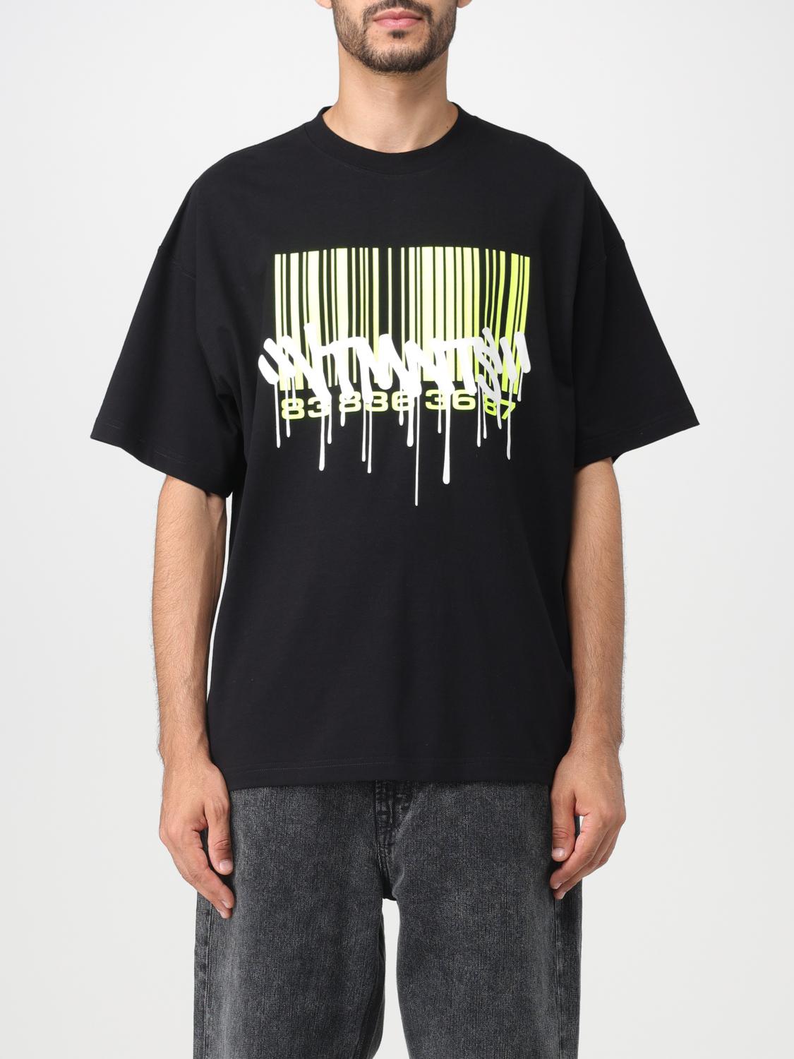 VTMNTS T-SHIRT: T-shirt men Vtmnts, Black - Img 1