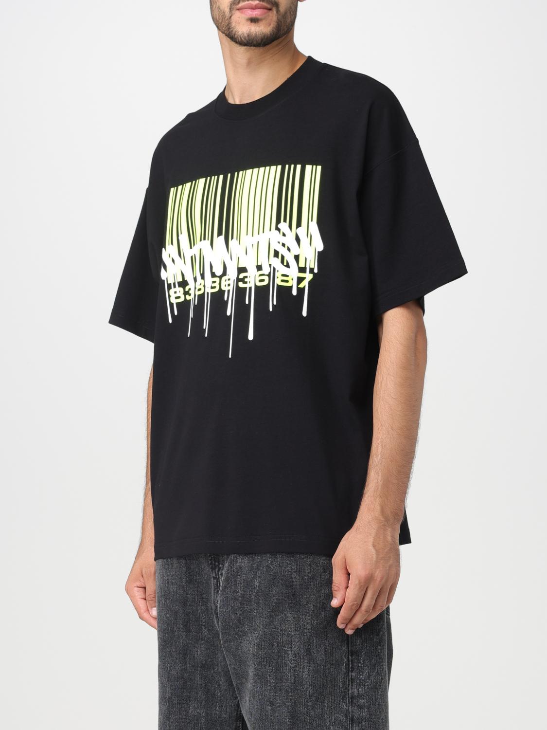 Vtmnts T-shirt men - Black | VL18TR400B | GIGLIO.COM