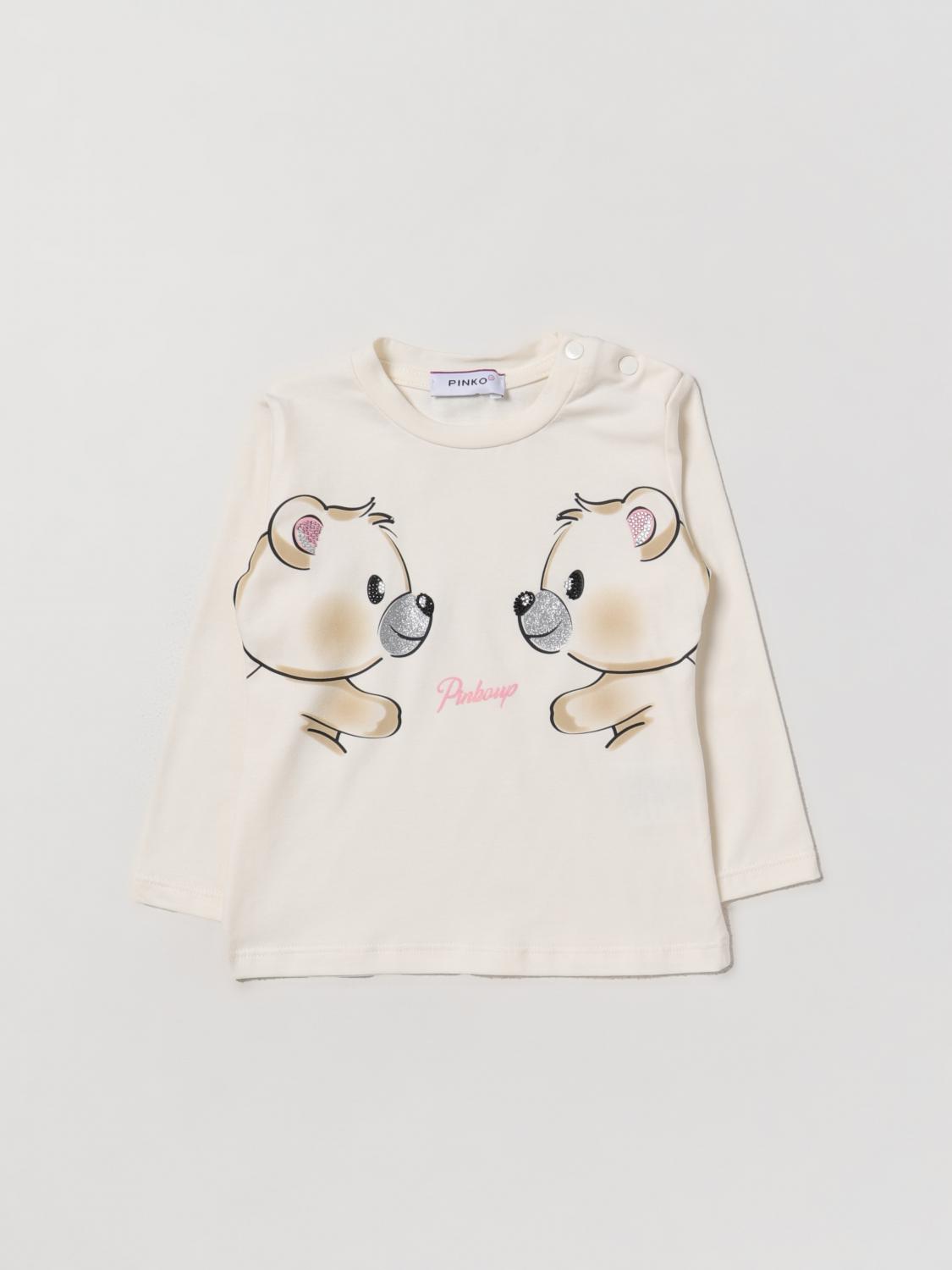 PINKO Tシャツ: Tシャツ ボーイ Pinko Kids, クリーム - Img 1