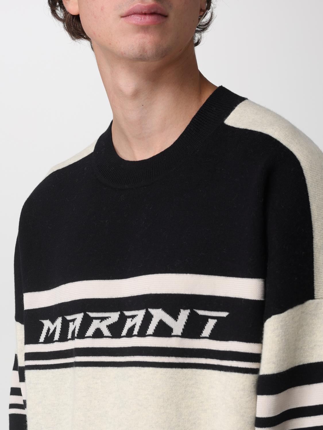 ISABEL MARANT SWEATER: Isabel Marant sweater in wool blend, Black - Img 4