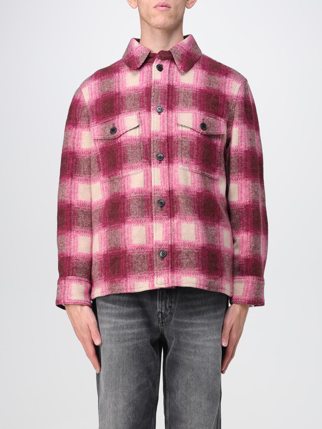 ISABEL MARANT SHIRT: Isabel Marant shirt in virgin wool blend, Fuchsia - Img 1