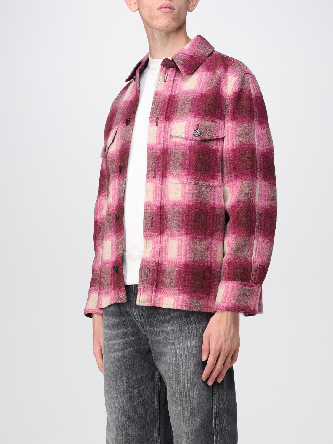 ISABEL MARANT SHIRT: Isabel Marant shirt in virgin wool blend, Fuchsia - Img 4