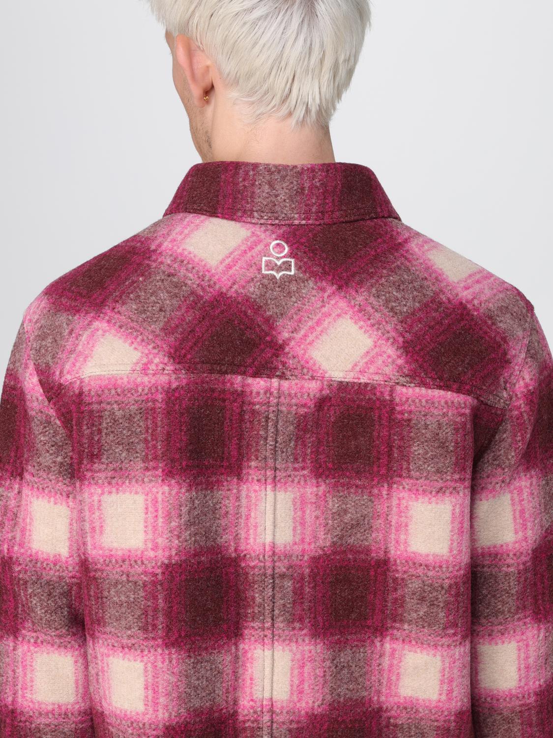 ISABEL MARANT SHIRT: Isabel Marant shirt in virgin wool blend, Fuchsia - Img 5