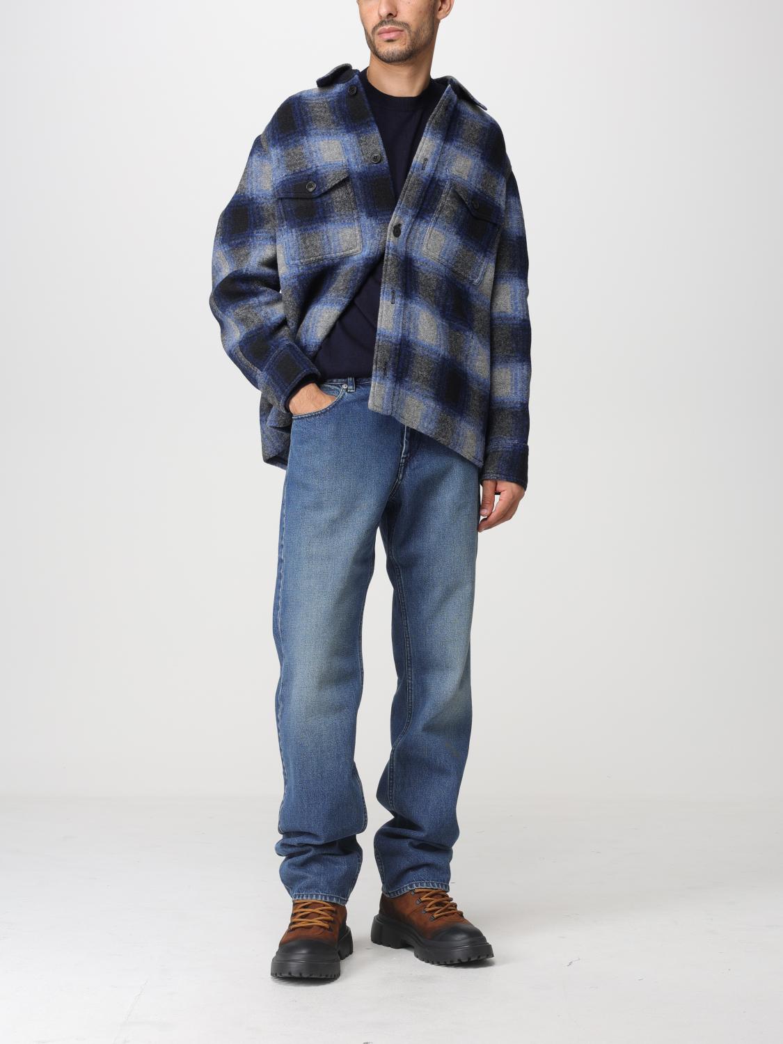 ISABEL MARANT CAMICIA: Camicia Isabel Marant in misto lana vergine, Blue - Img 2