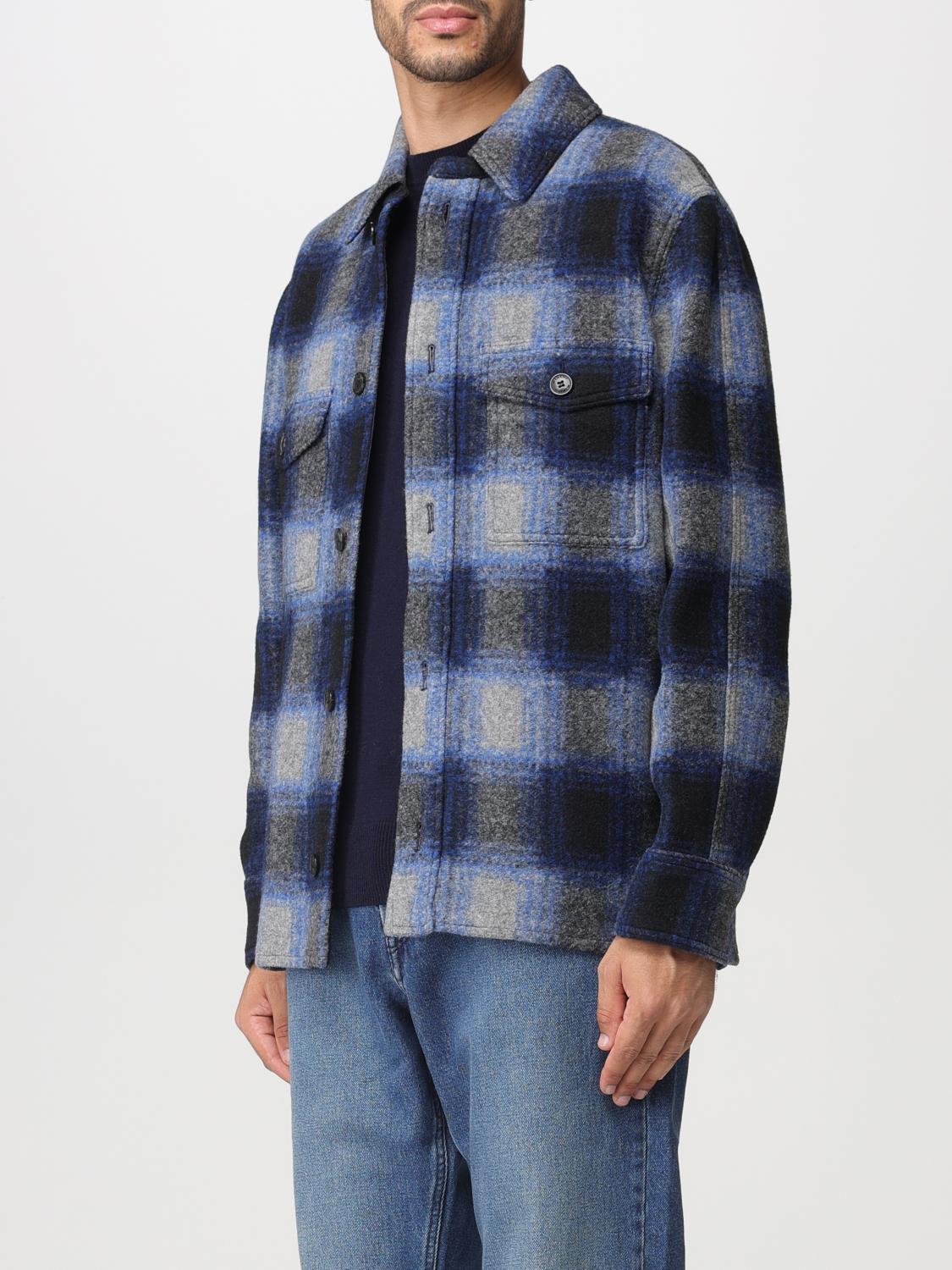 ISABEL MARANT CAMICIA: Camicia Isabel Marant in misto lana vergine, Blue - Img 4