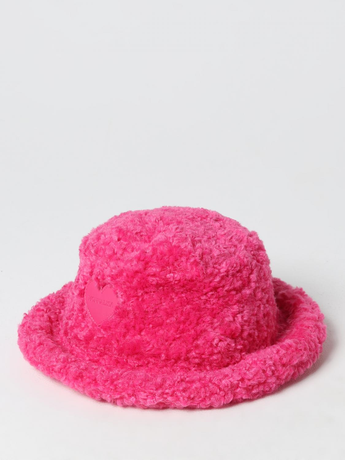 MONNALISA GORRO: Gorros niña niños Monnalisa, Fucsia - Img 1