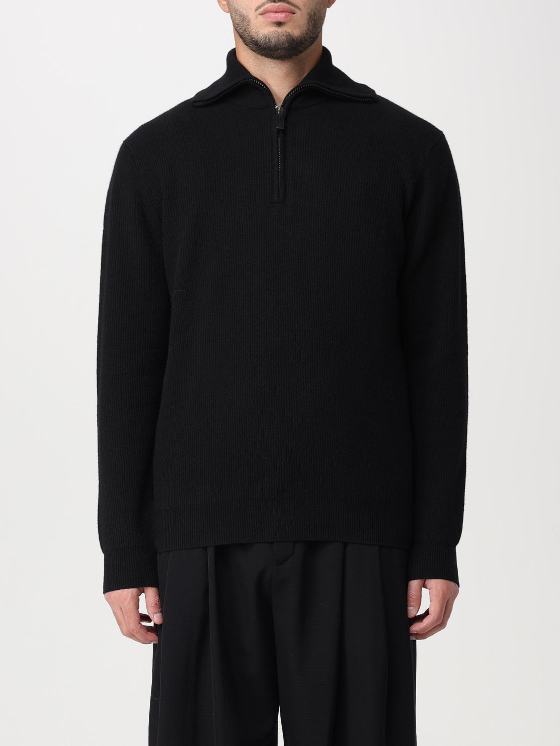 PAOLO PECORA PULL: Pull homme Paolo Pecora, Noir - Img 1
