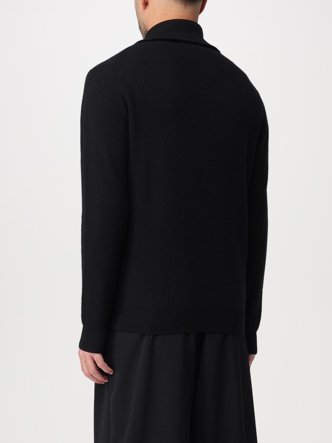 PAOLO PECORA PULL: Pull homme Paolo Pecora, Noir - Img 2