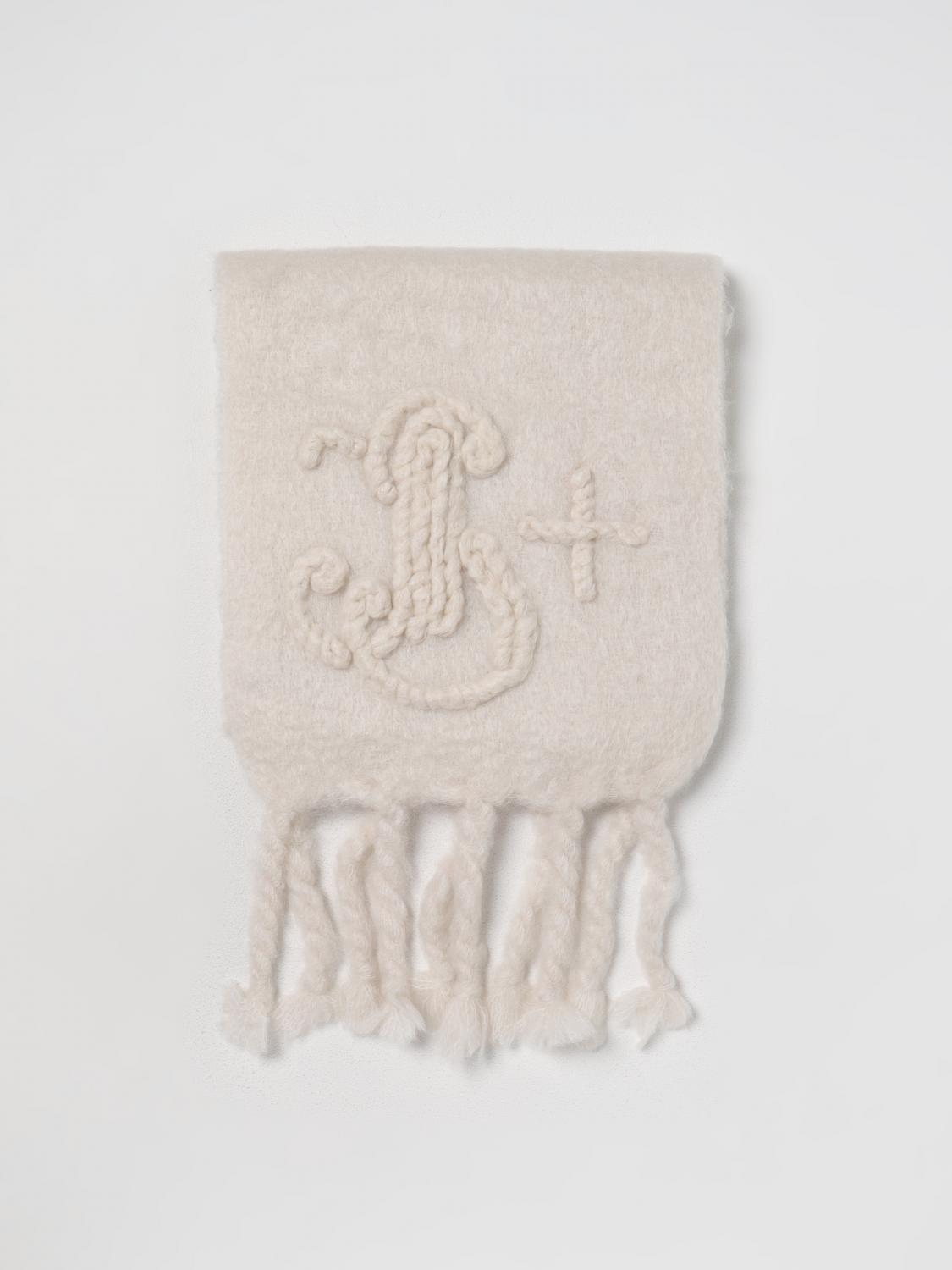 JIL SANDER: Scarf woman - White | Jil Sander scarf