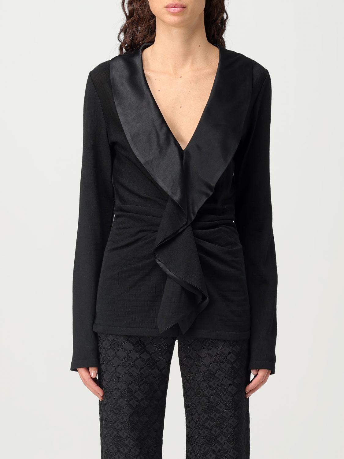 ALBERTA FERRETTI PULLOVER: Pullover damen Alberta Ferretti, Schwarz - Img 1