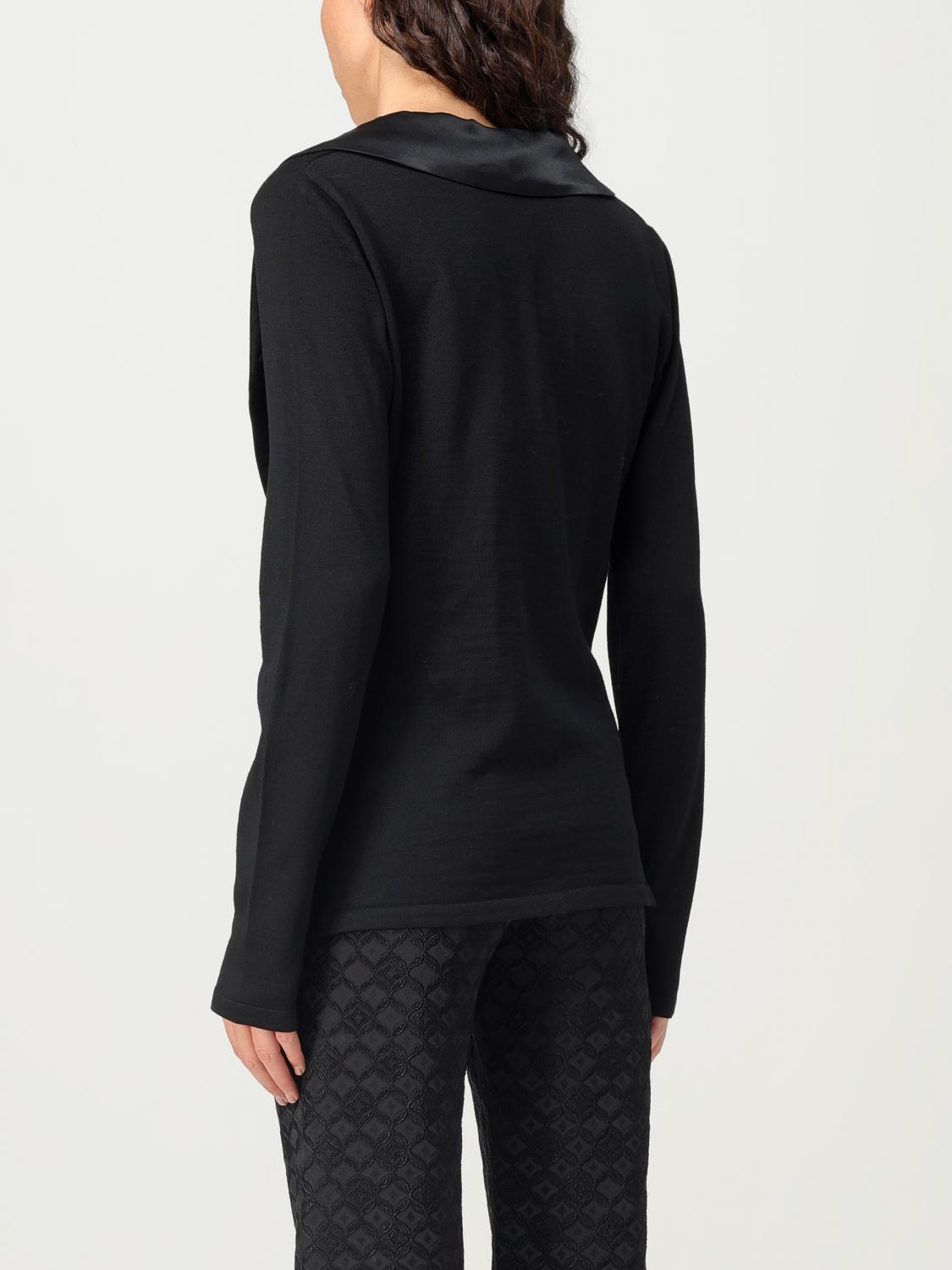 ALBERTA FERRETTI PULLOVER: Pullover damen Alberta Ferretti, Schwarz - Img 3
