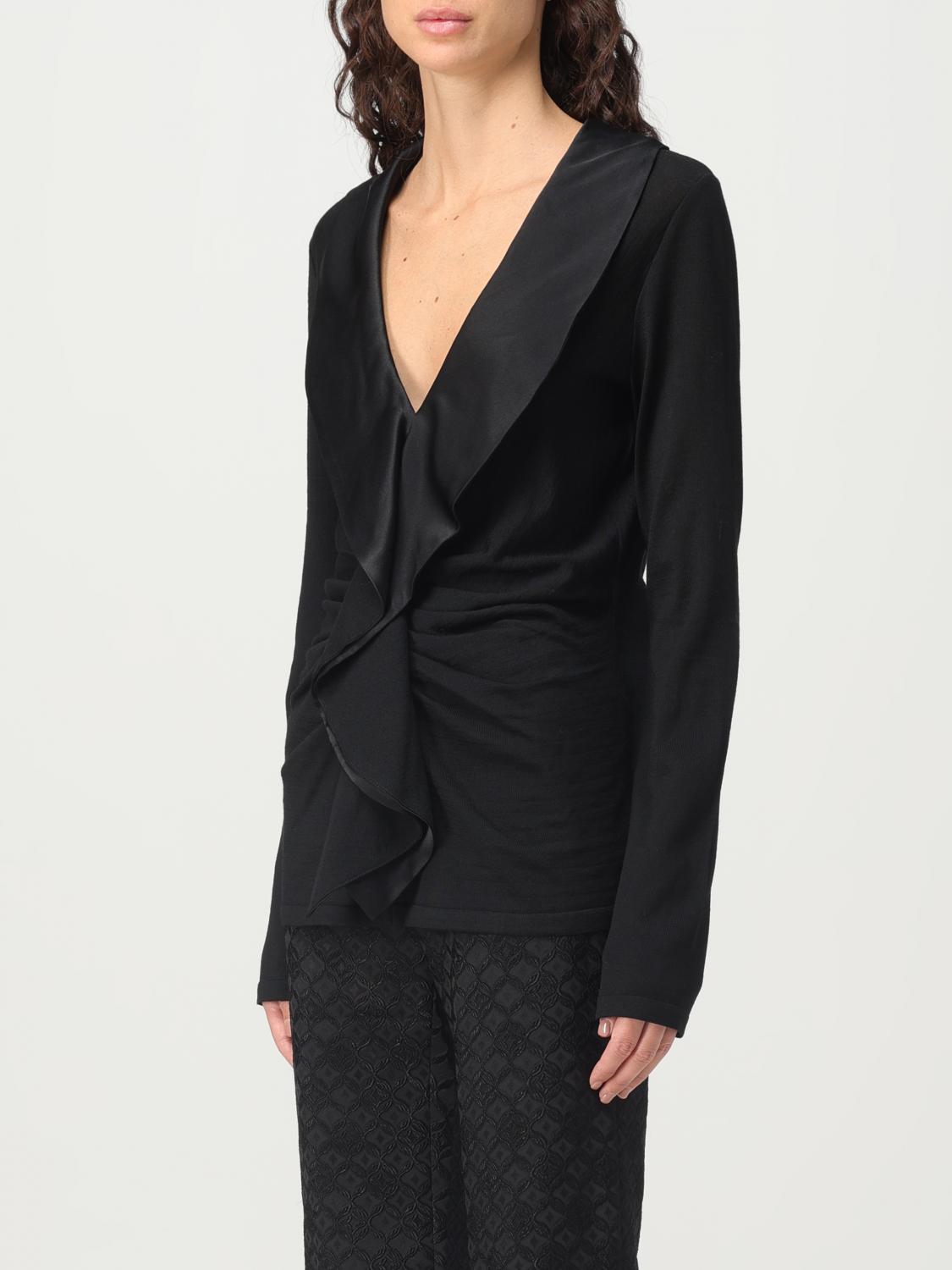 ALBERTA FERRETTI PULLOVER: Pullover damen Alberta Ferretti, Schwarz - Img 4
