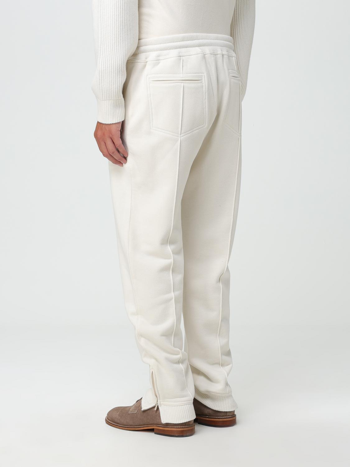 BRUNELLO CUCINELLI TROUSERS: Trousers men Brunello Cucinelli, Beige - Img 3