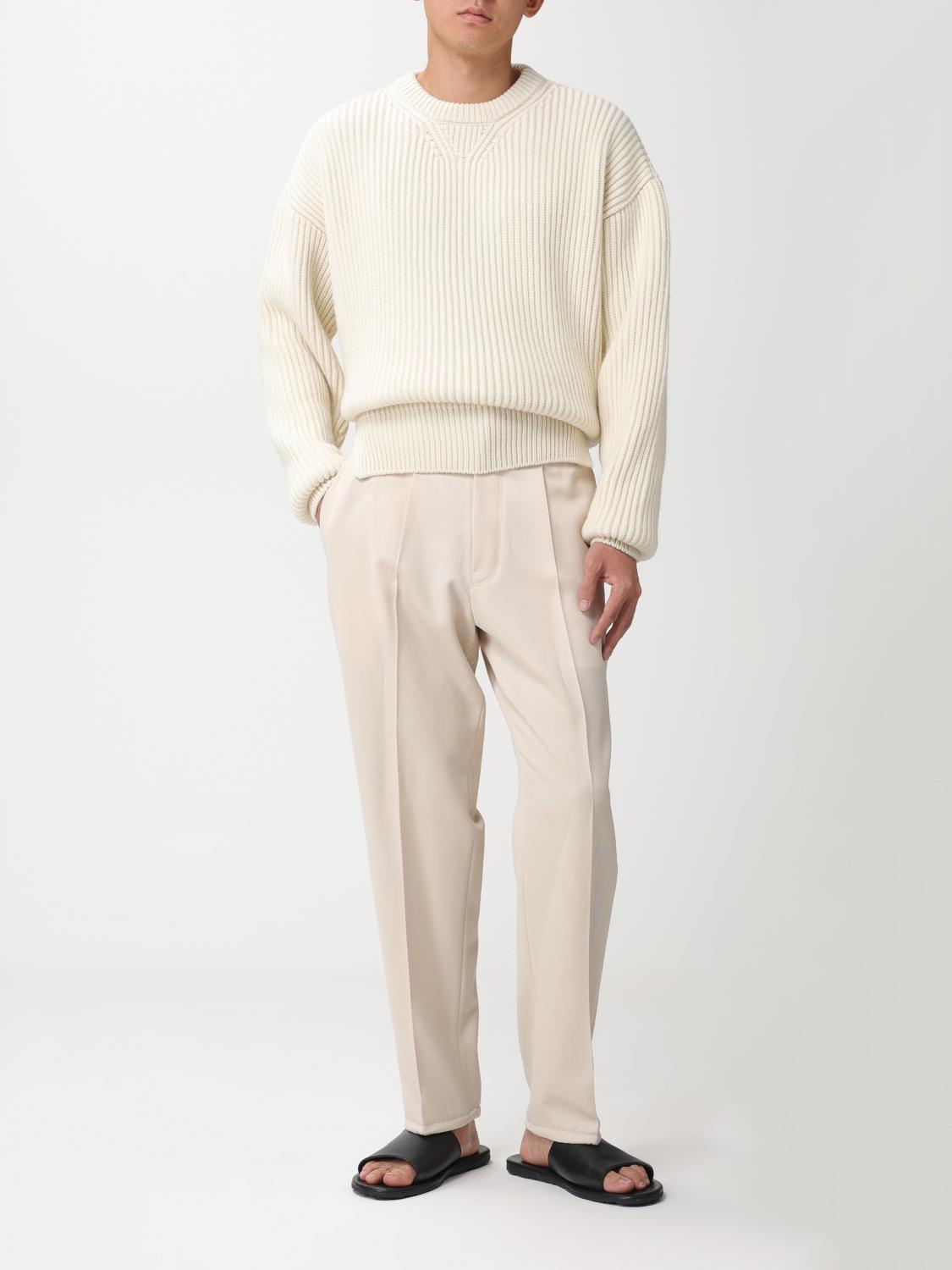 JIL SANDER PULLOVER: Pullover herren Jil Sander, Weiß - Img 2