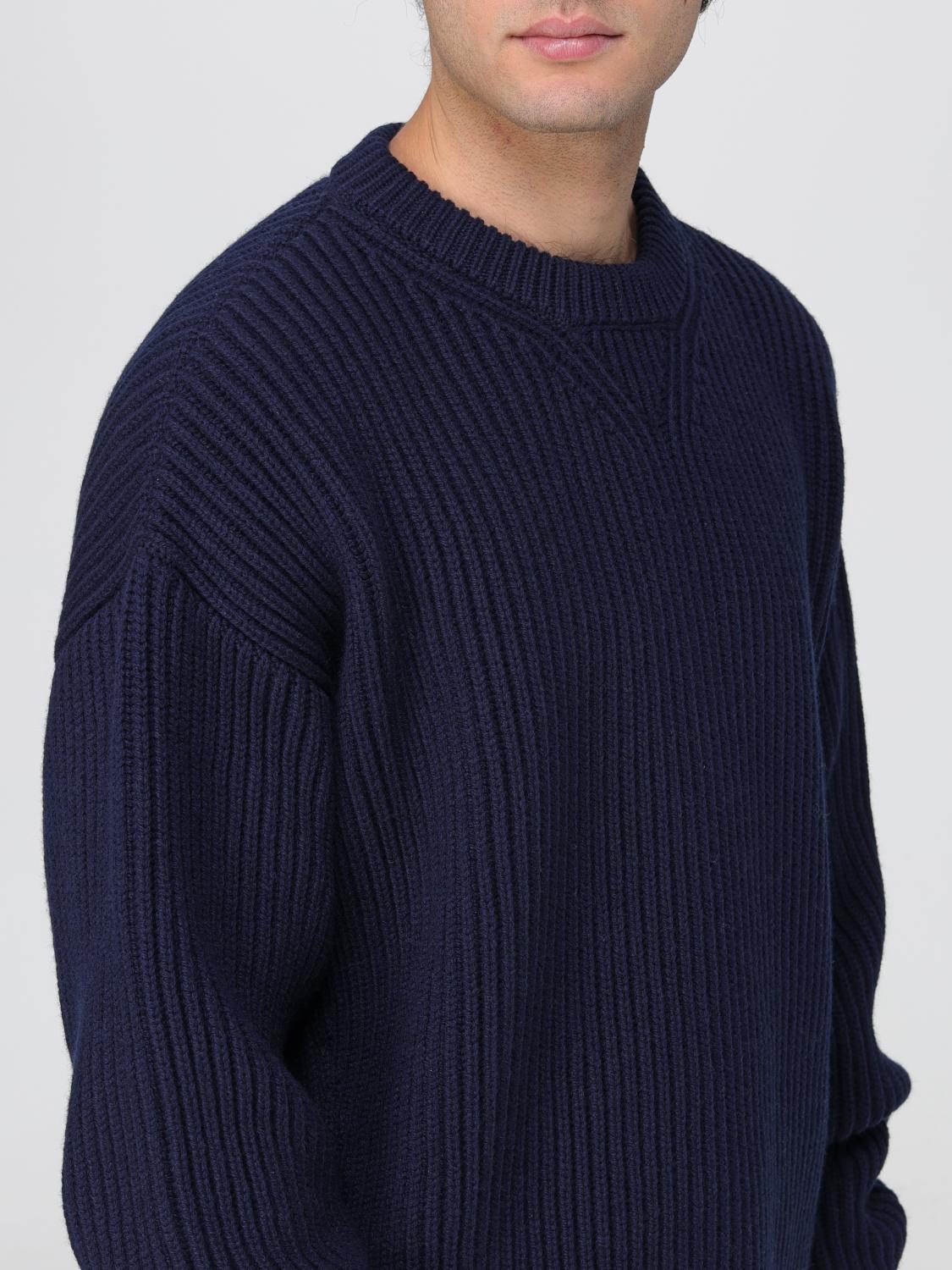 JIL SANDER PULLOVER: Pullover herren Jil Sander, Blau - Img 5
