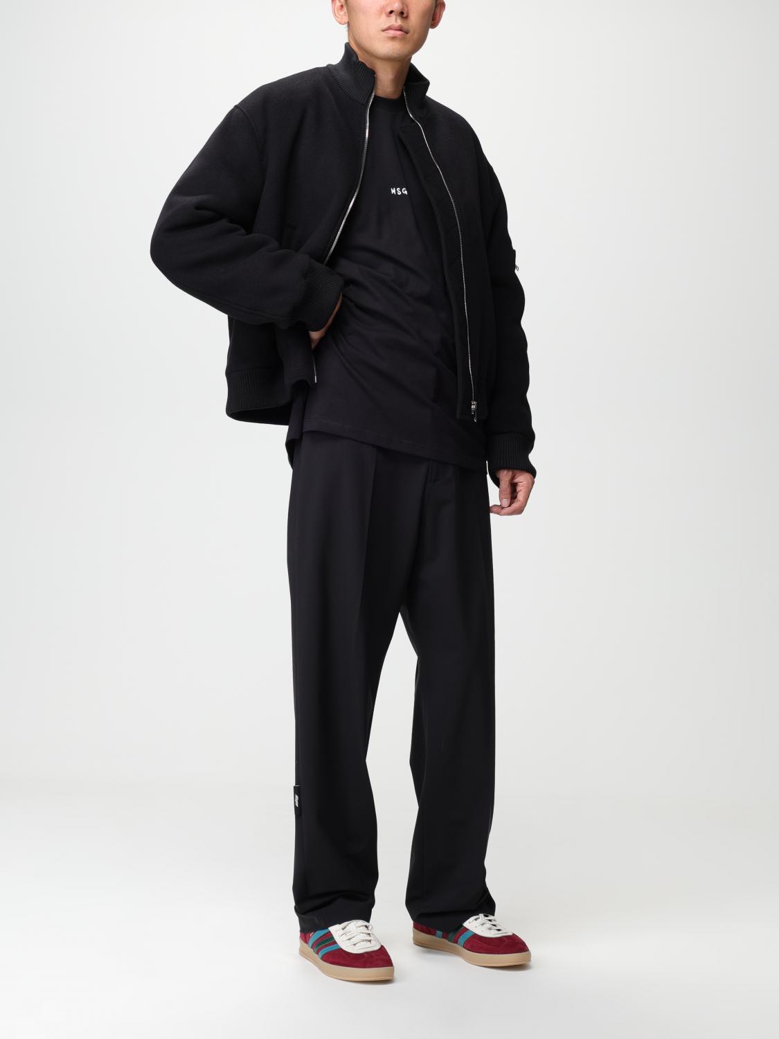 MSGM VESTE: Veste homme MSGM, Noir - Img 2