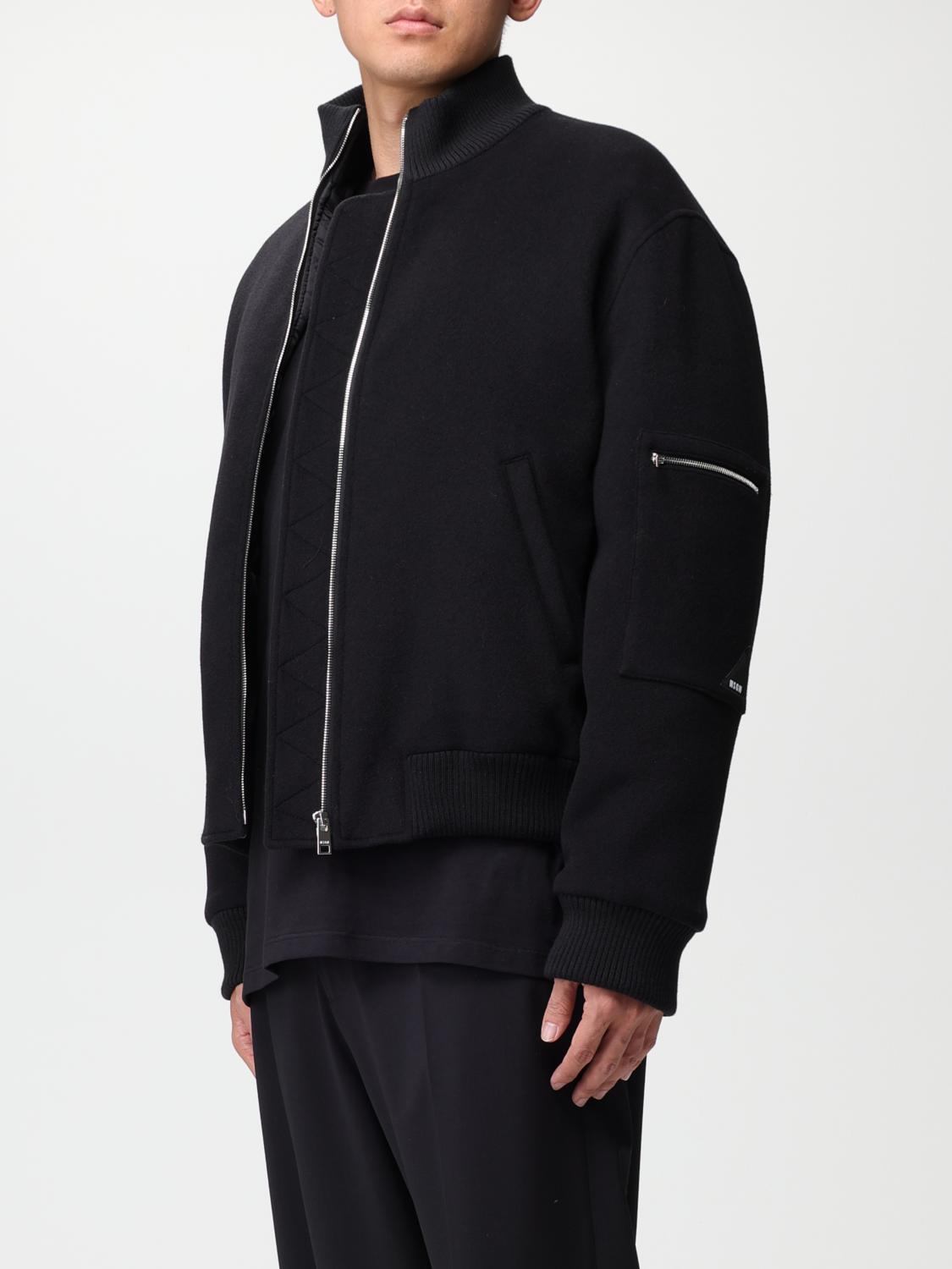 MSGM VESTE: Veste homme MSGM, Noir - Img 4