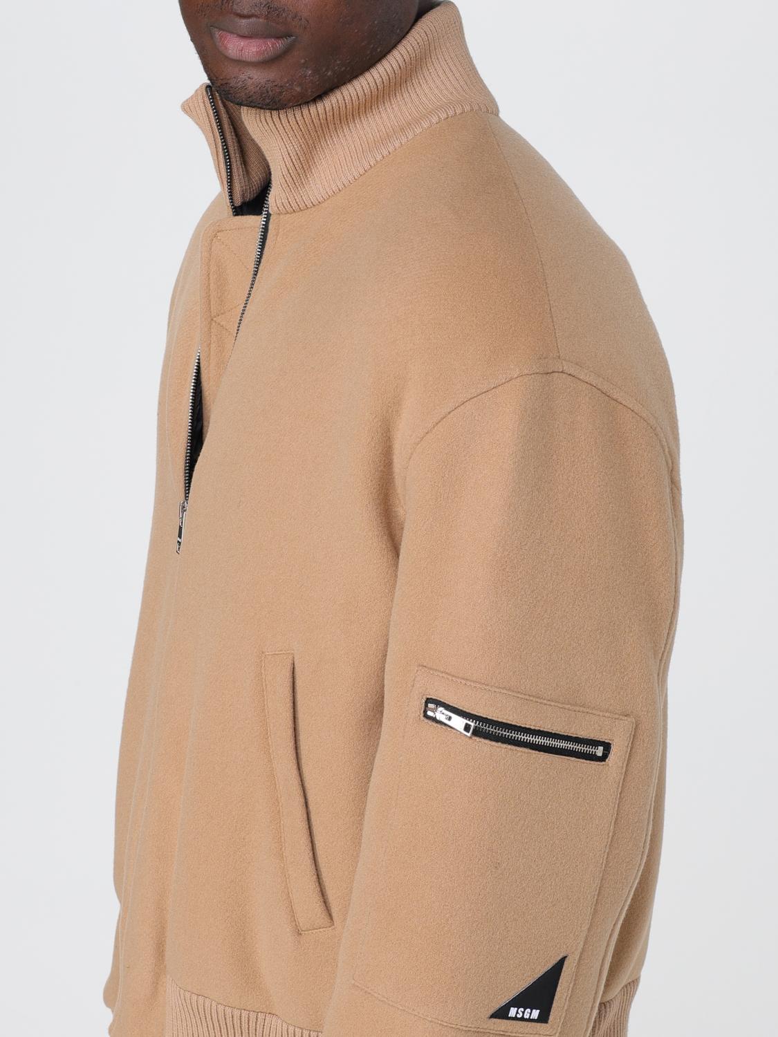 MSGM JACKET: Jacket men MSGM, Beige - Img 5