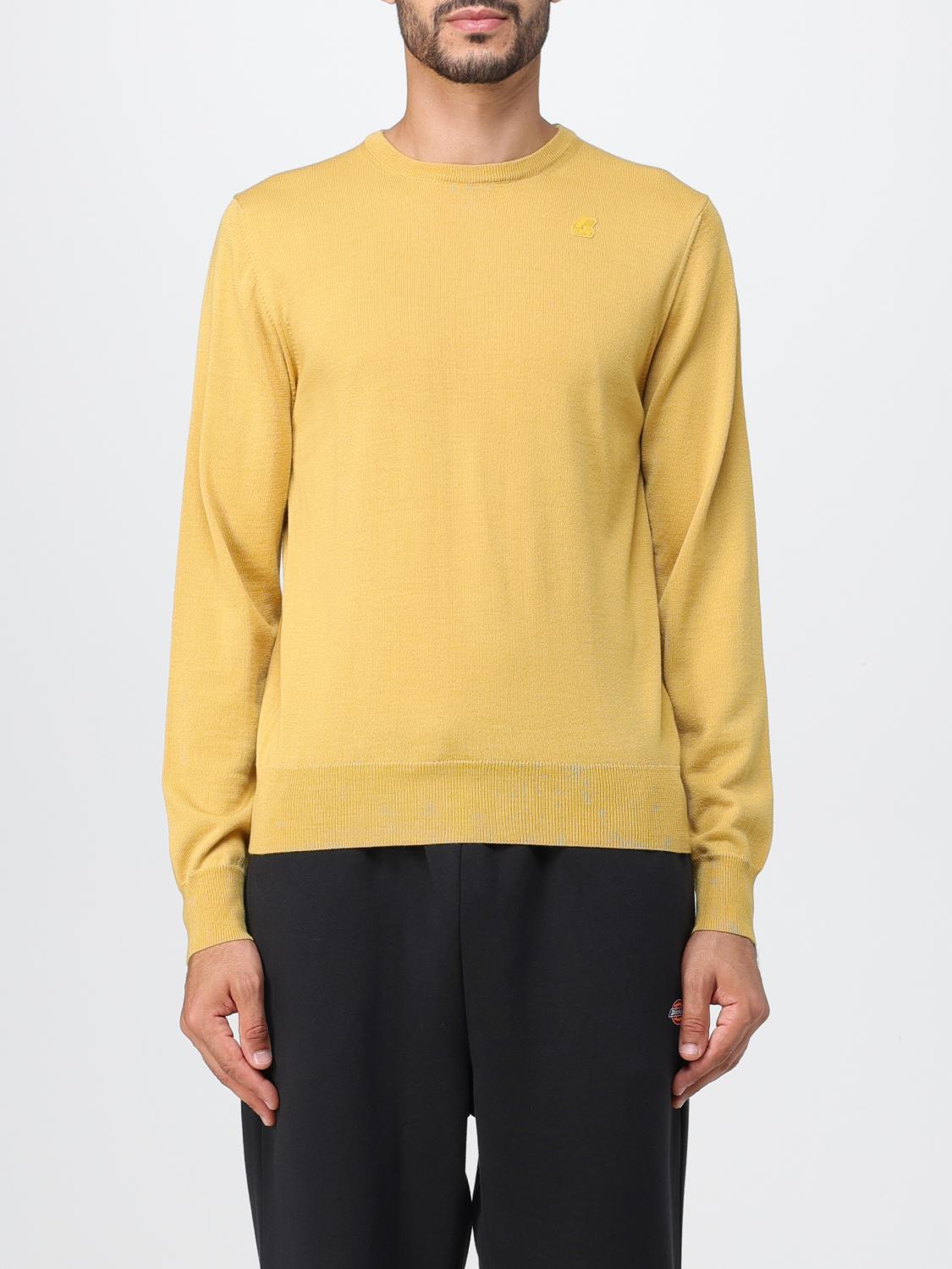 K-WAY PULLOVER: Pullover herren K-way, Gelb - Img 1
