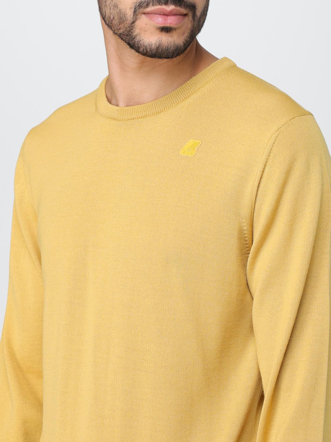 K-WAY PULLOVER: Pullover herren K-way, Gelb - Img 3