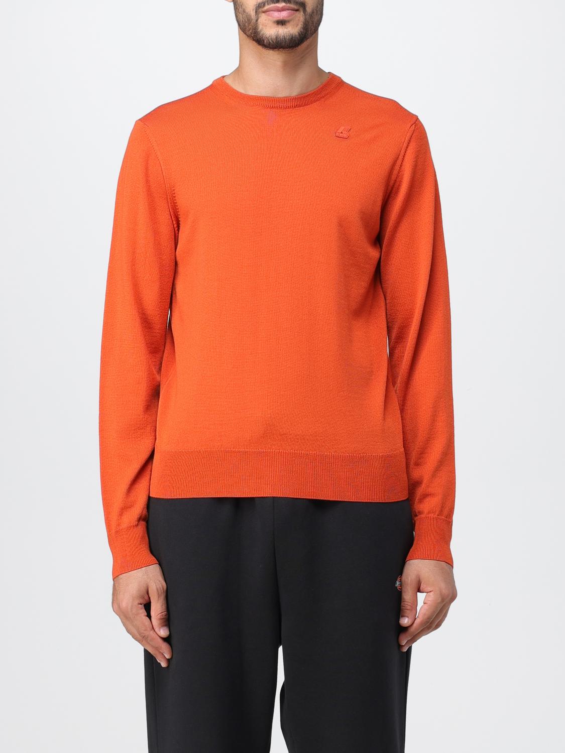 K-WAY PULLOVER: Pullover herren K-way, Orange - Img 1