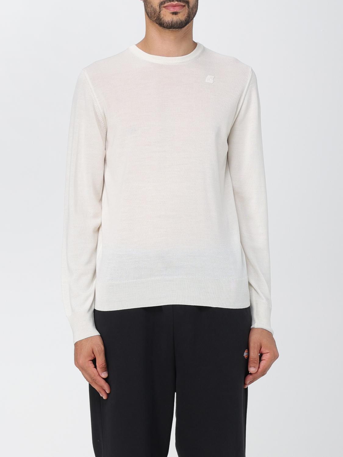 K-WAY PULLOVER: Pullover herren K-way, Cream - Img 1