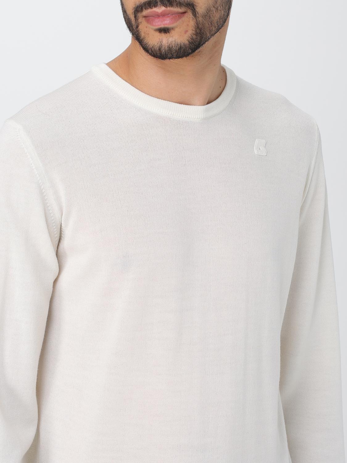 K-WAY PULLOVER: Pullover herren K-way, Cream - Img 3