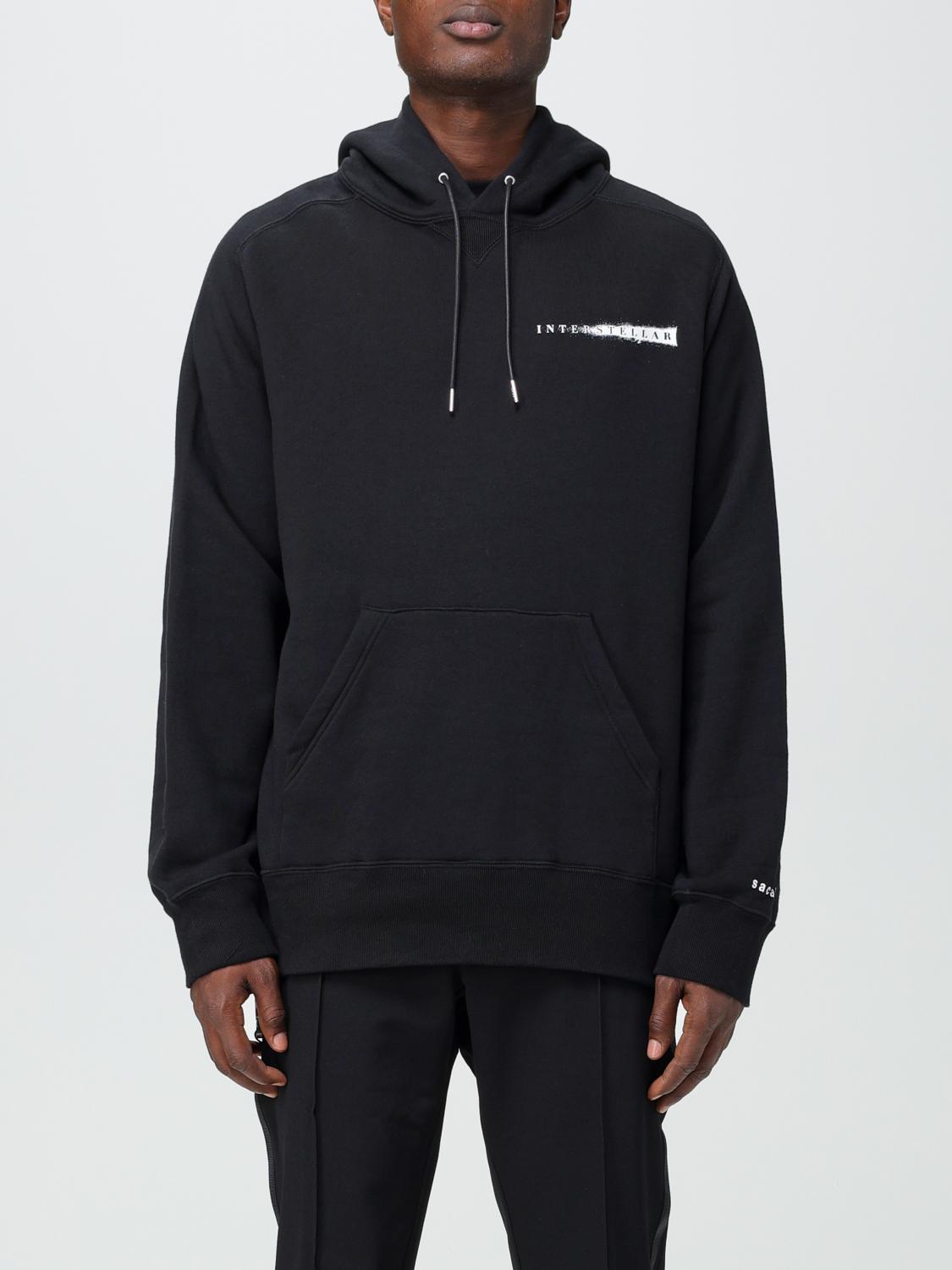 Sacai スウェットシャツ メンズ - ブラック | 230581S | GIGLIO.COM