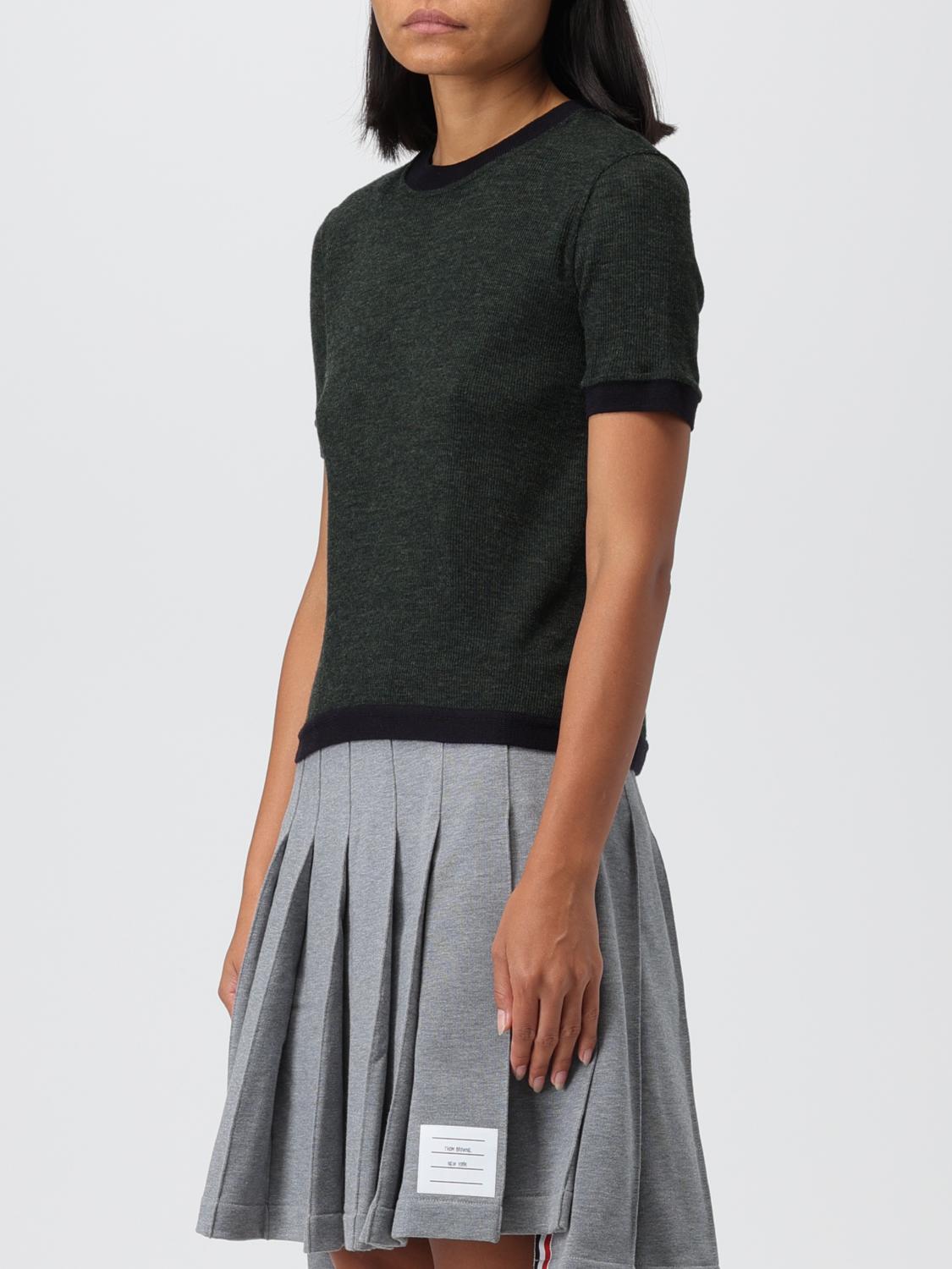 THOM BROWNE PULL: Pull femme Thom Browne, Vert - Img 4