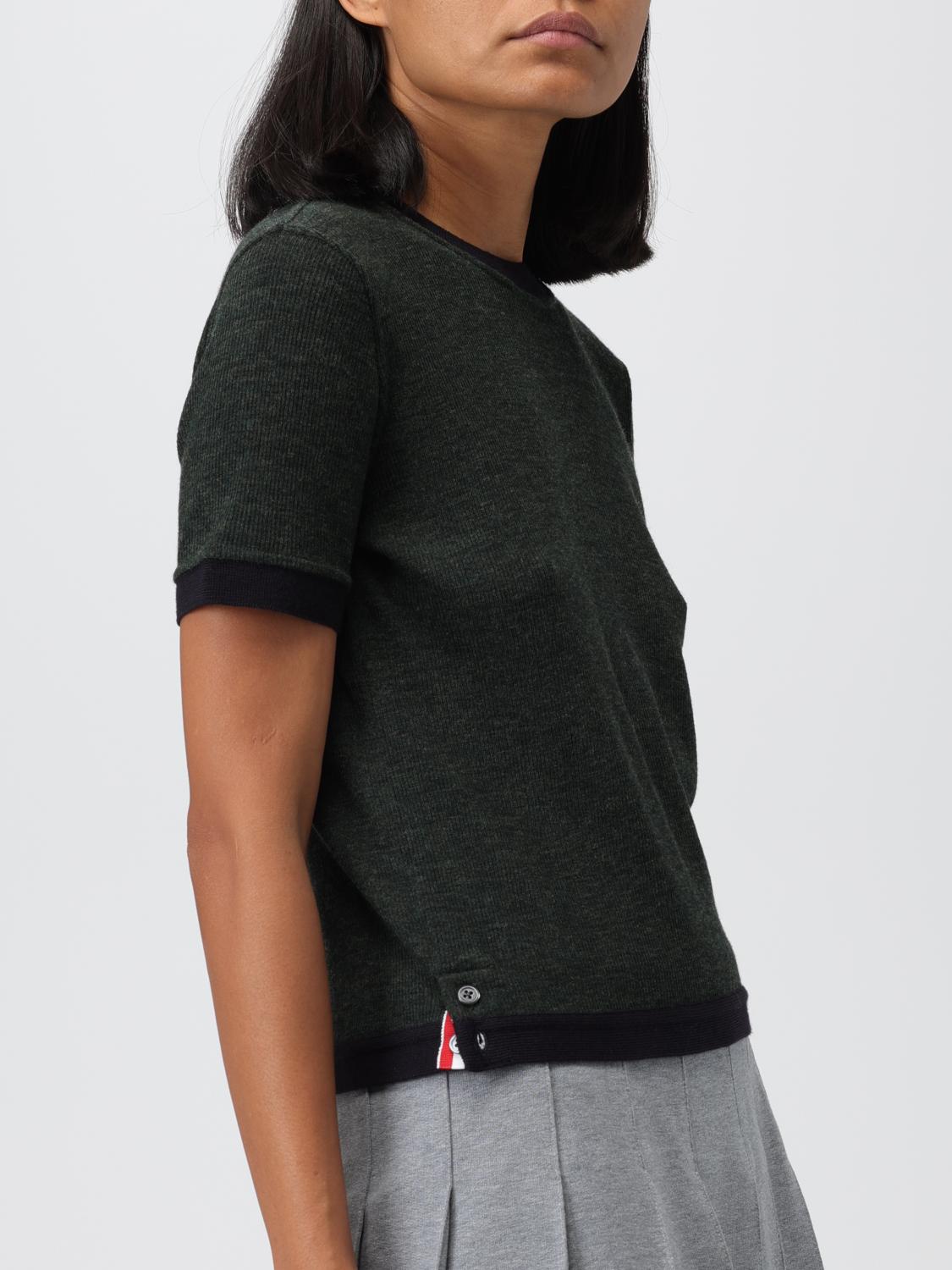 THOM BROWNE PULL: Pull femme Thom Browne, Vert - Img 5