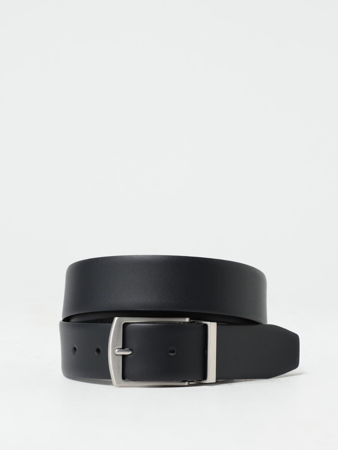 Giorgio Armani reversible leather belt - Blue | Y2S50YSR4X