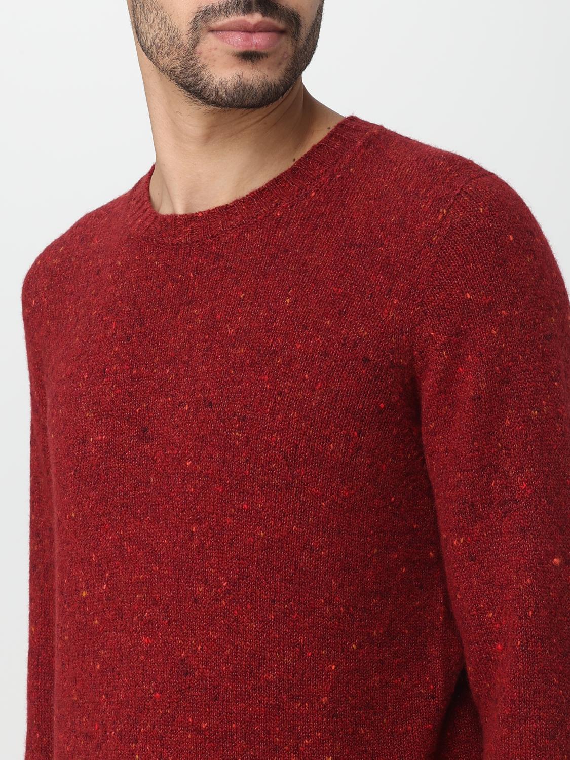 DRUMOHR SWEATER: Drumohr crew neck sweater, Orange - Img 3