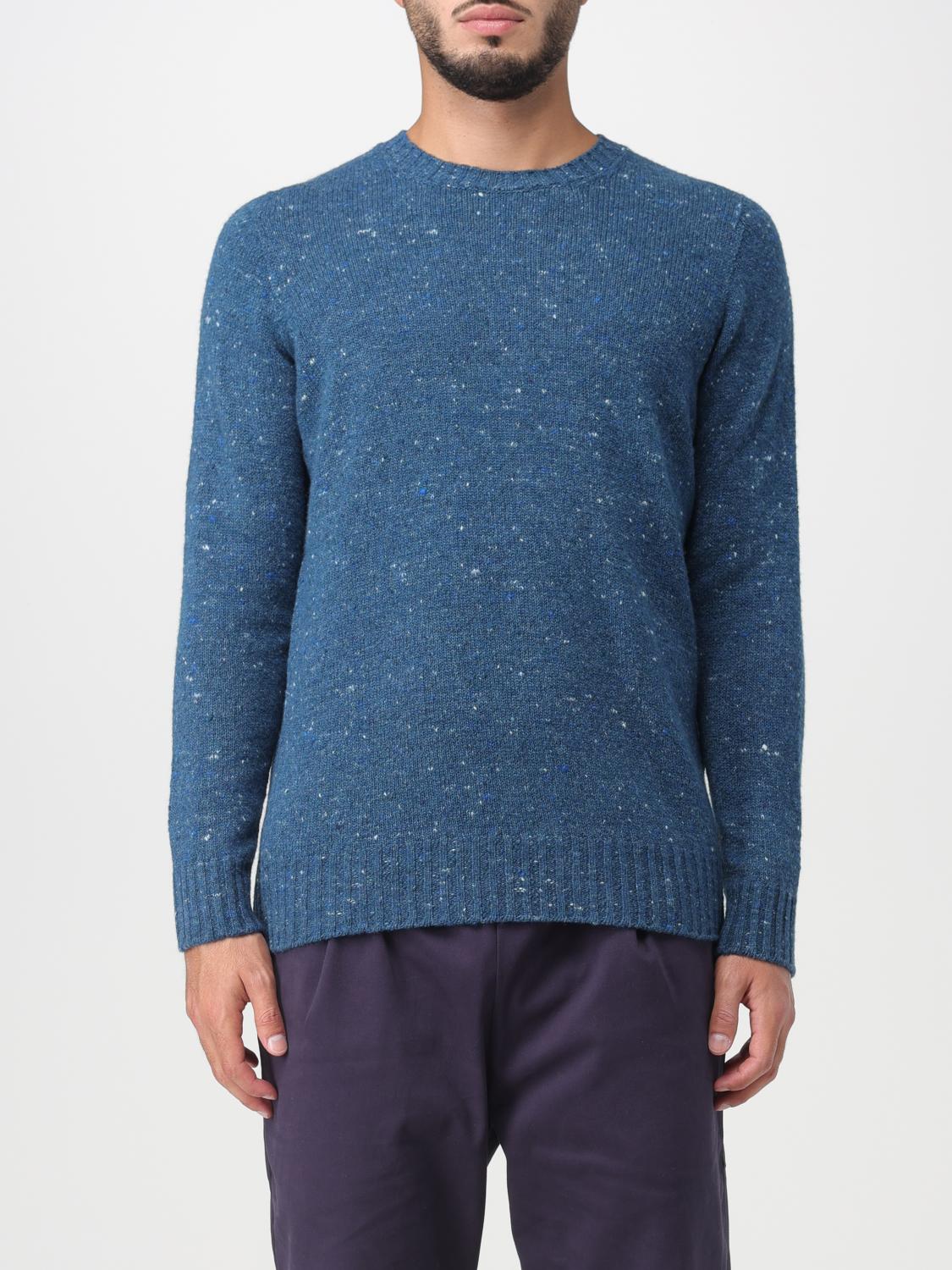 DRUMOHR JERSEY: Jersey hombre Drumohr, Azul Oscuro - Img 1