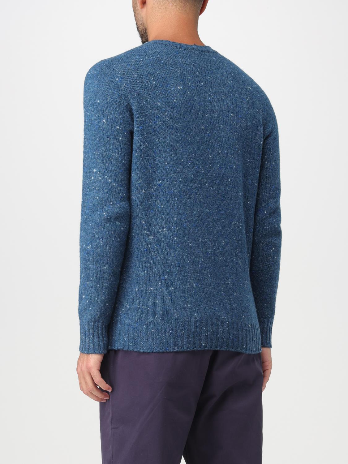 DRUMOHR JERSEY: Jersey hombre Drumohr, Azul Oscuro - Img 2