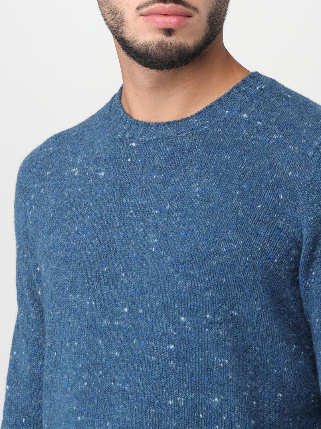 DRUMOHR JERSEY: Jersey hombre Drumohr, Azul Oscuro - Img 3