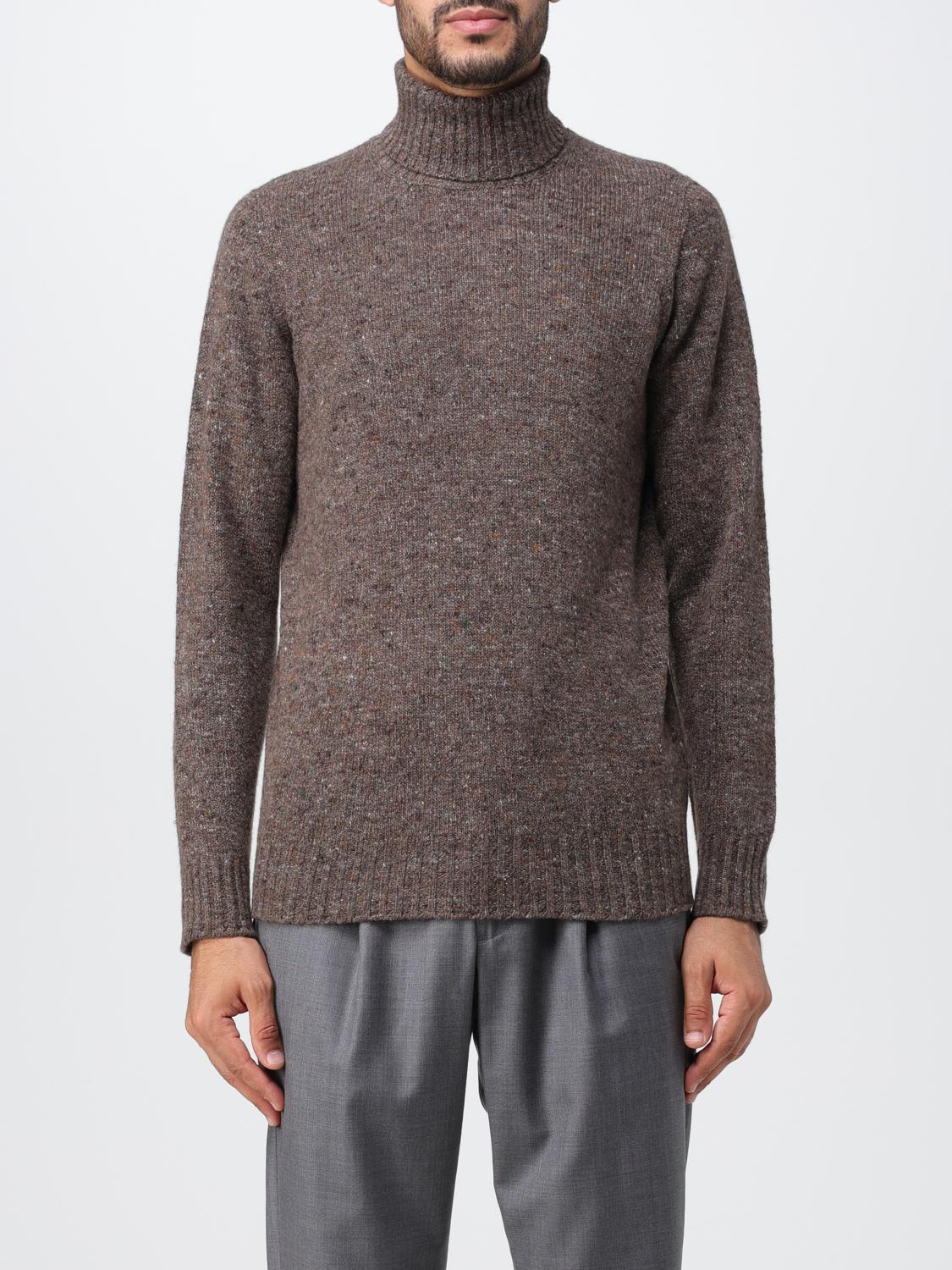 DRUMOHR SWEATER: Drumohr turtleneck sweater, Brown - Img 1