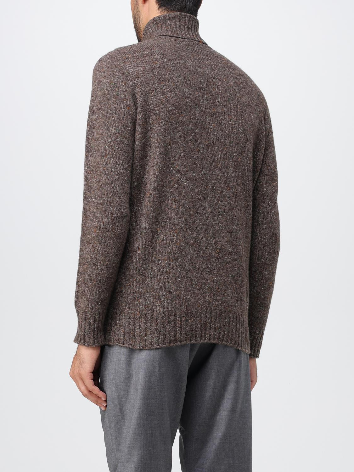 DRUMOHR SWEATER: Drumohr turtleneck sweater, Brown - Img 2