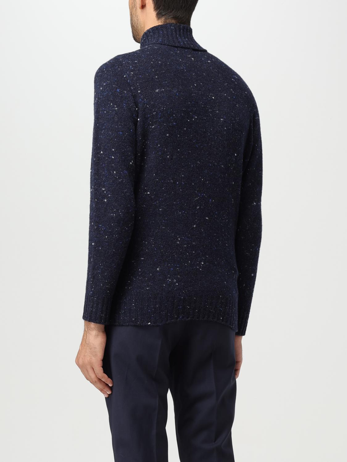 DRUMOHR PULL: Pull homme Drumohr, Bleu Marine - Img 2
