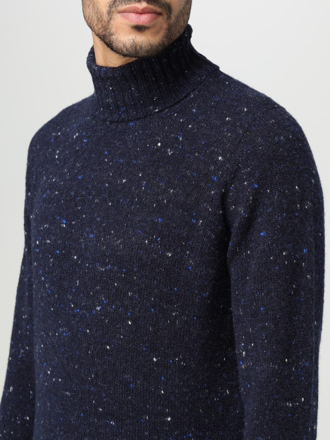 DRUMOHR PULL: Pull homme Drumohr, Bleu Marine - Img 3