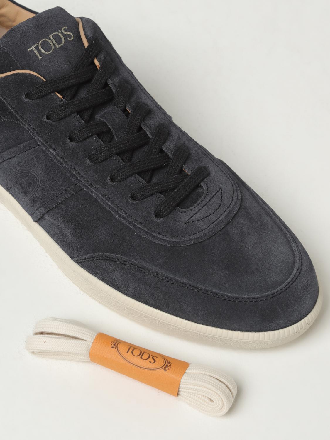 TOD'S BASKETS: Baskets homme Tod's, Bleu - Img 4