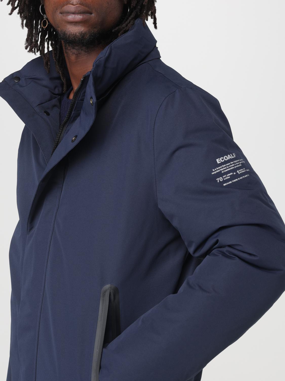 ECOALF JACKET: Coat men Ecoalf, Blue - Img 4