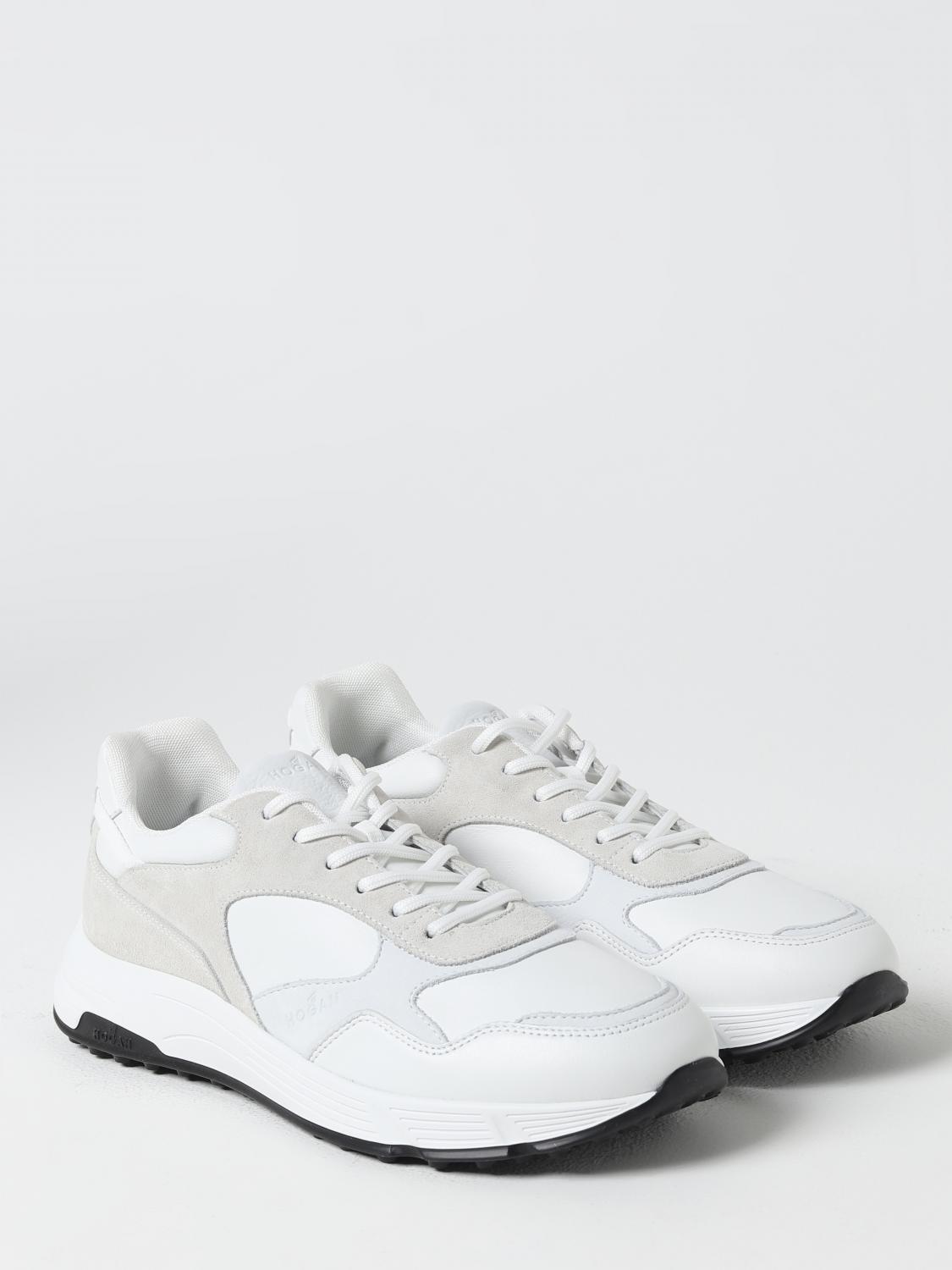HOGAN SNEAKERS: Hogan Hyperlight leather sneakers, White - Img 2