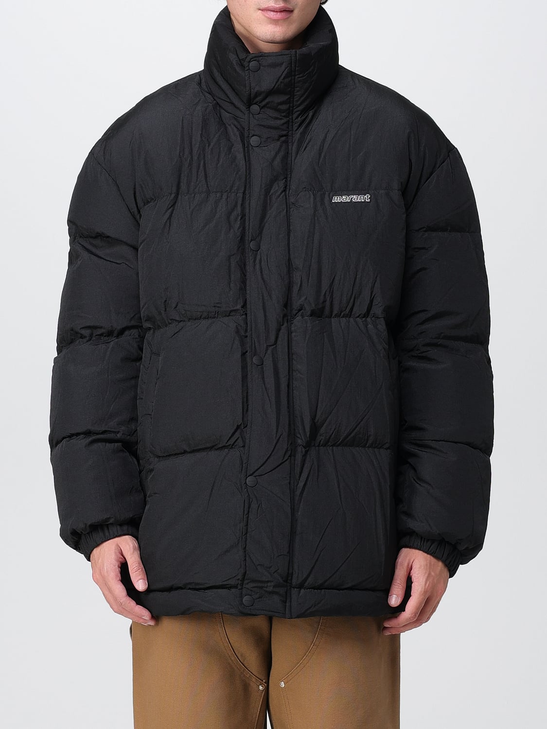 ISABEL MARANT JACKET: Isabel Marant Dilyamo nylon down jacket, Black - Img 1