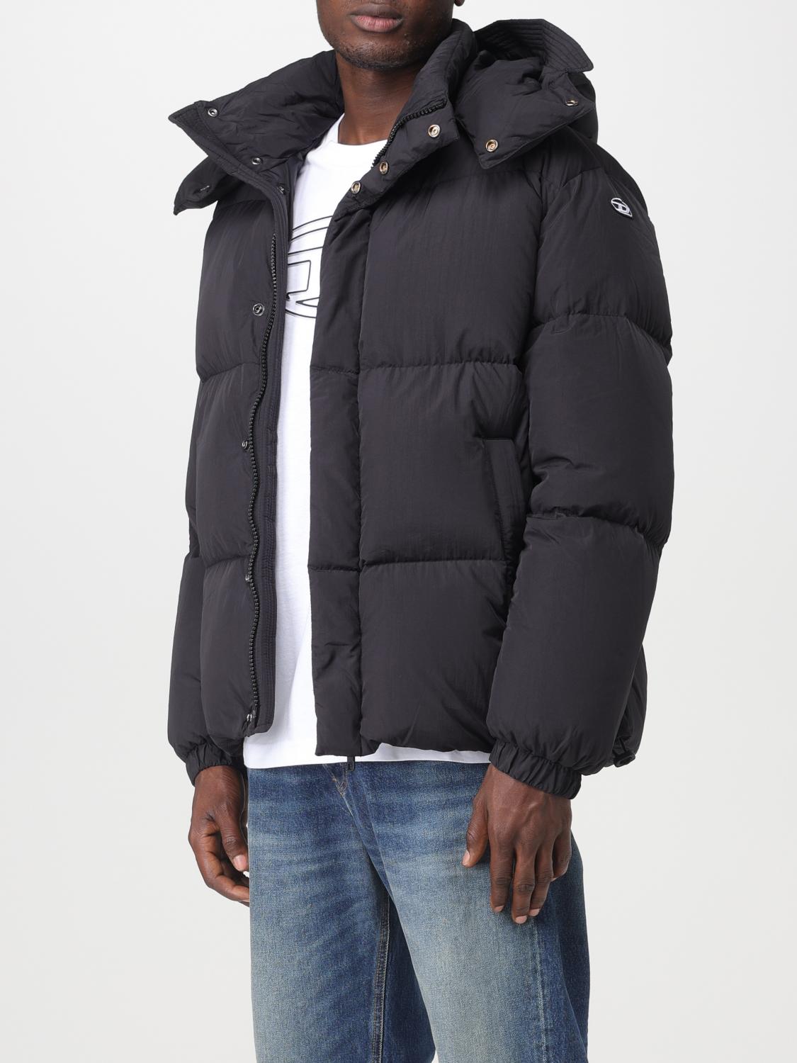 DIESEL: Jacket men - Black | Diesel jacket A106010AEAI online at