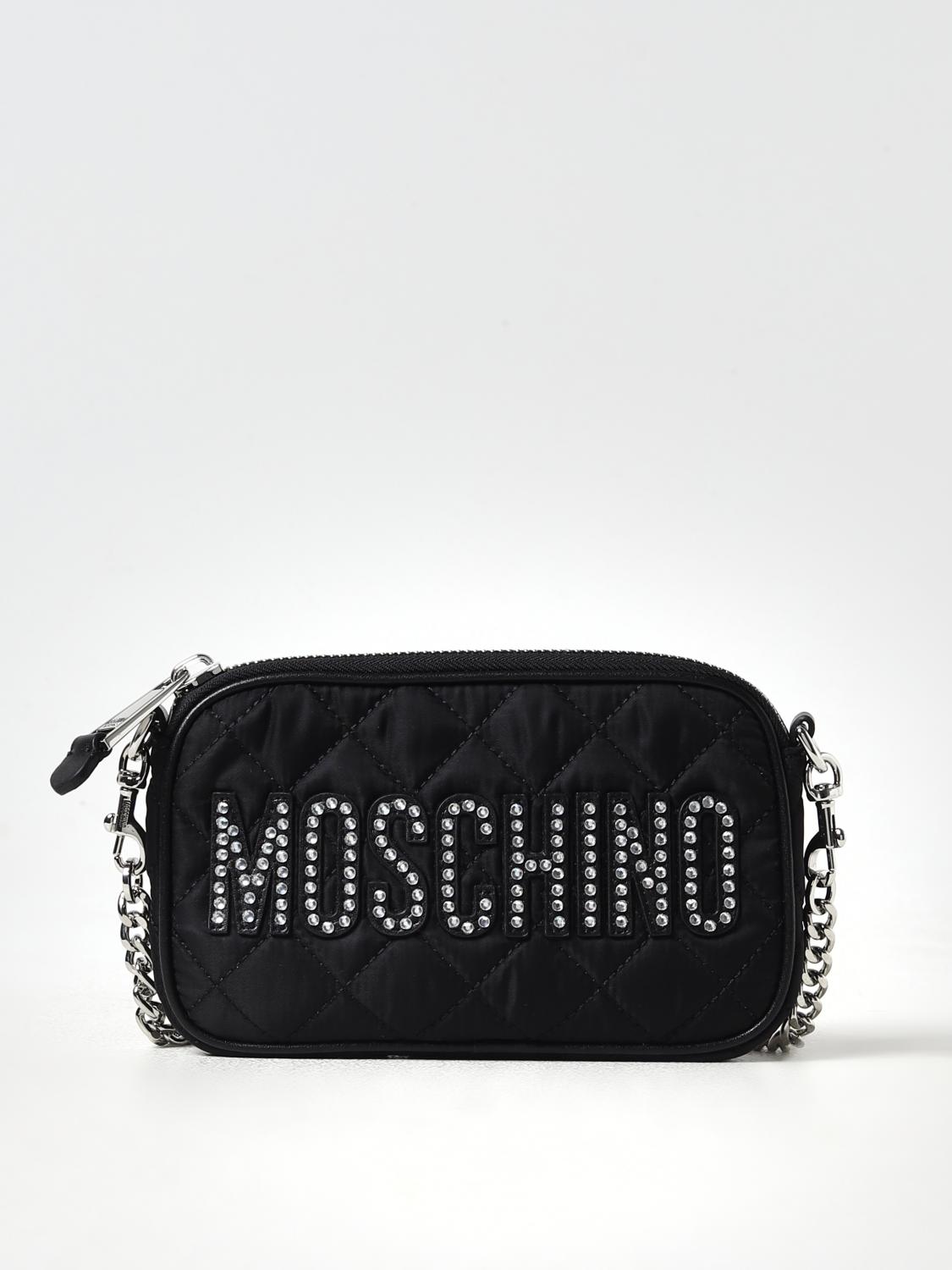 MOSCHINO COUTURE: Sac bandoulière femme Noir Sac Bandoulière