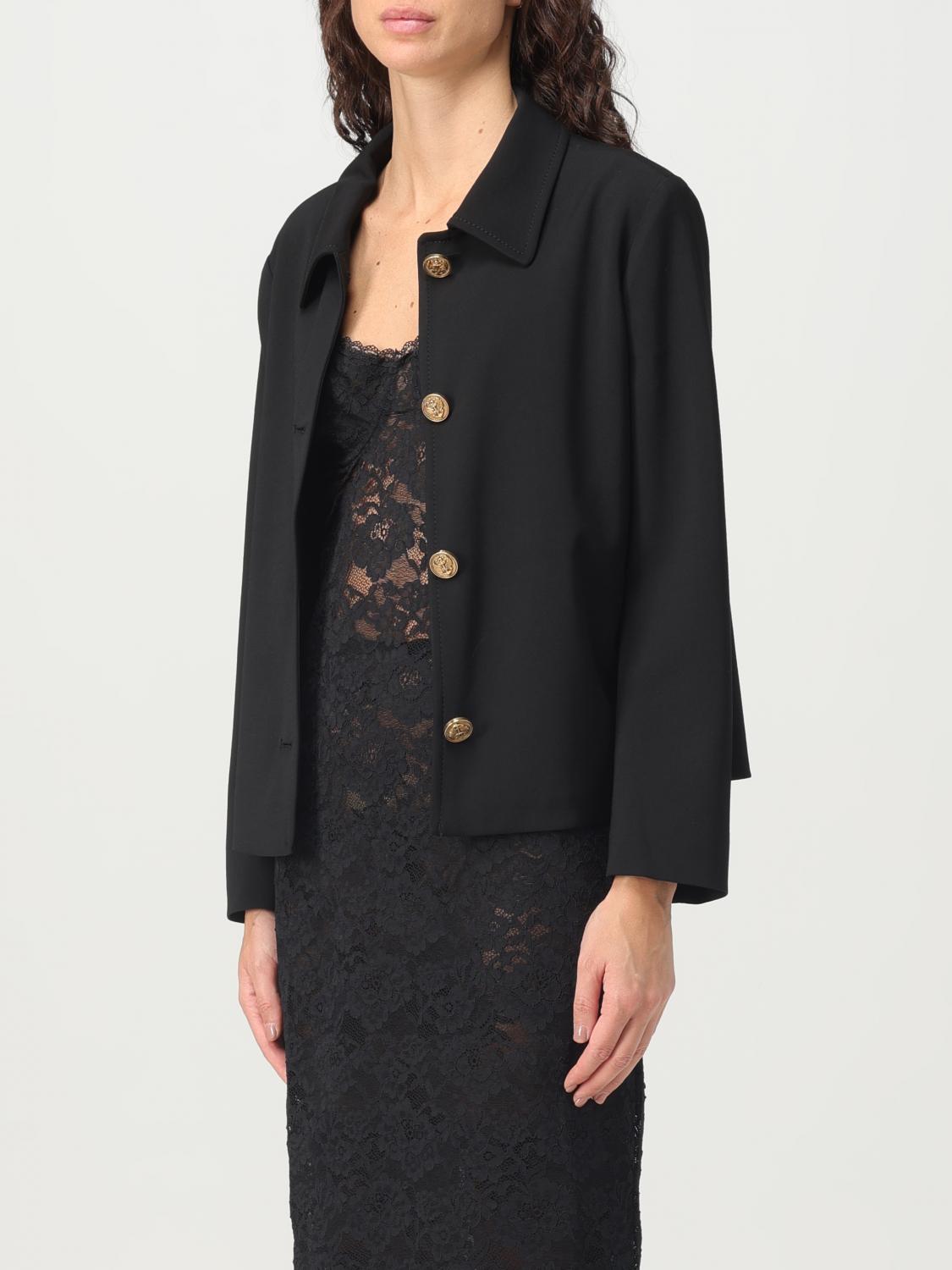 美品 RED VALENTINO ジャケット テーラード リボン フォーマル 黒 Red Valentino Jacket woman - Black | 3R3CED95WBP | GIGLIO.COM