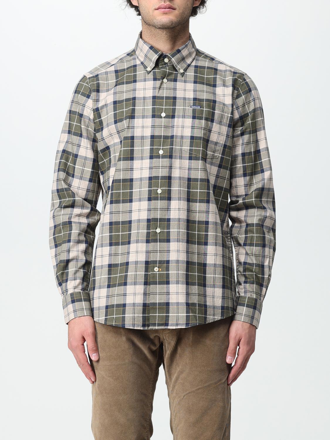 BARBOUR CAMISA: Camisa hombre Barbour, Verde - Img 1