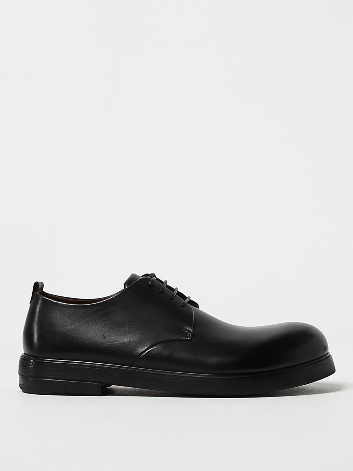 MARSÈLL BROGUE SHOES: Marsell Zucca derby in leather, Black - Img 1