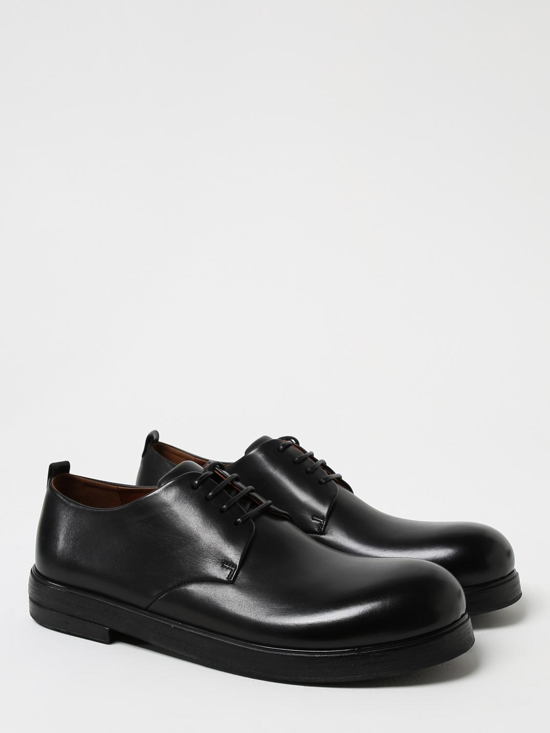 MARSÈLL BROGUE SHOES: Marsell Zucca derby in leather, Black - Img 2