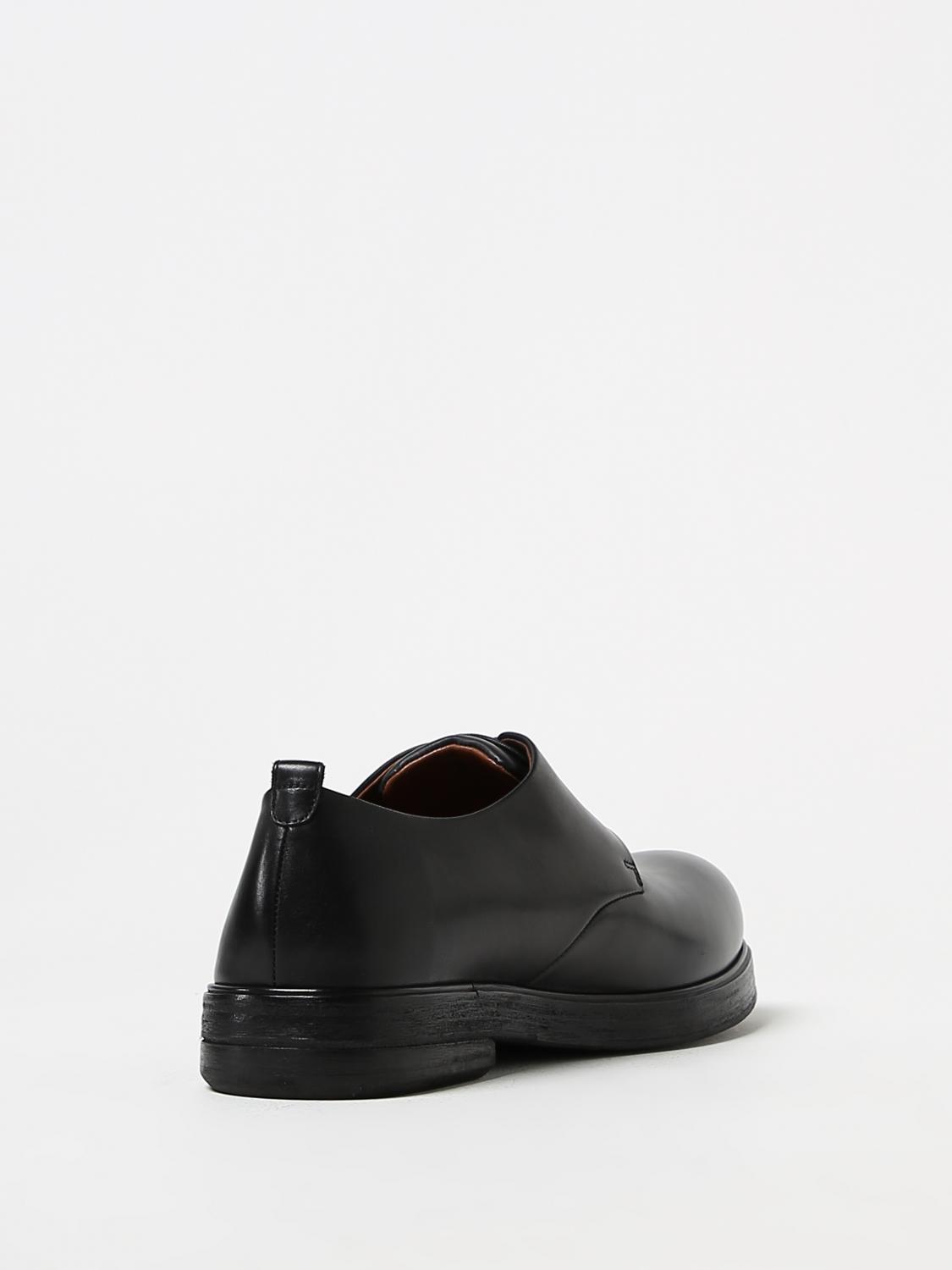 MARSÈLL BROGUE SHOES: Marsell Zucca derby in leather, Black - Img 3